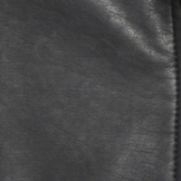 Cortefiel Faux leather jacket Black