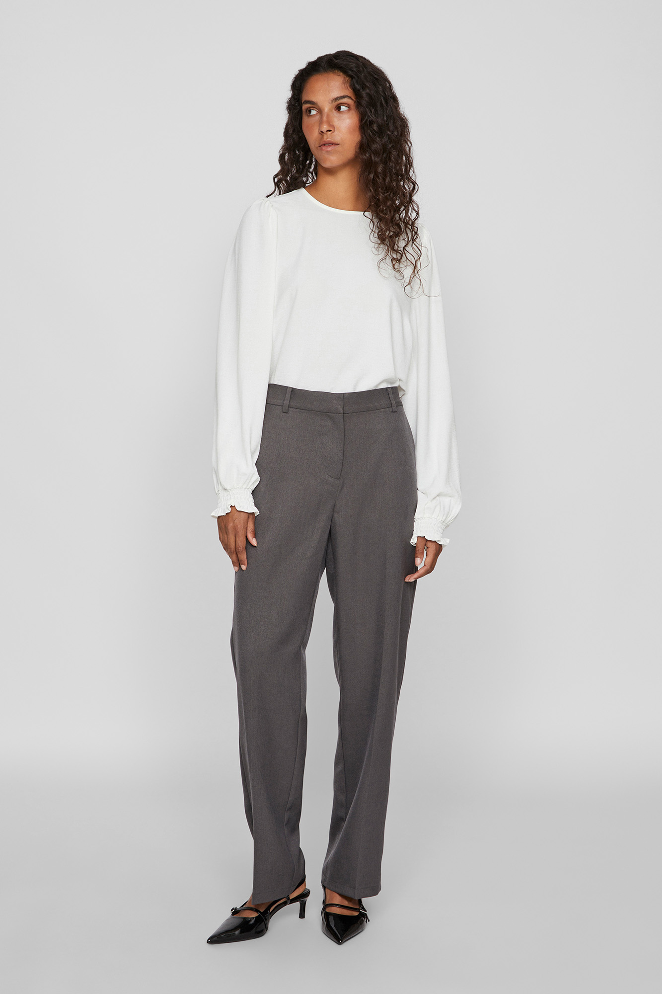 Pantalon vestir recto main image 1