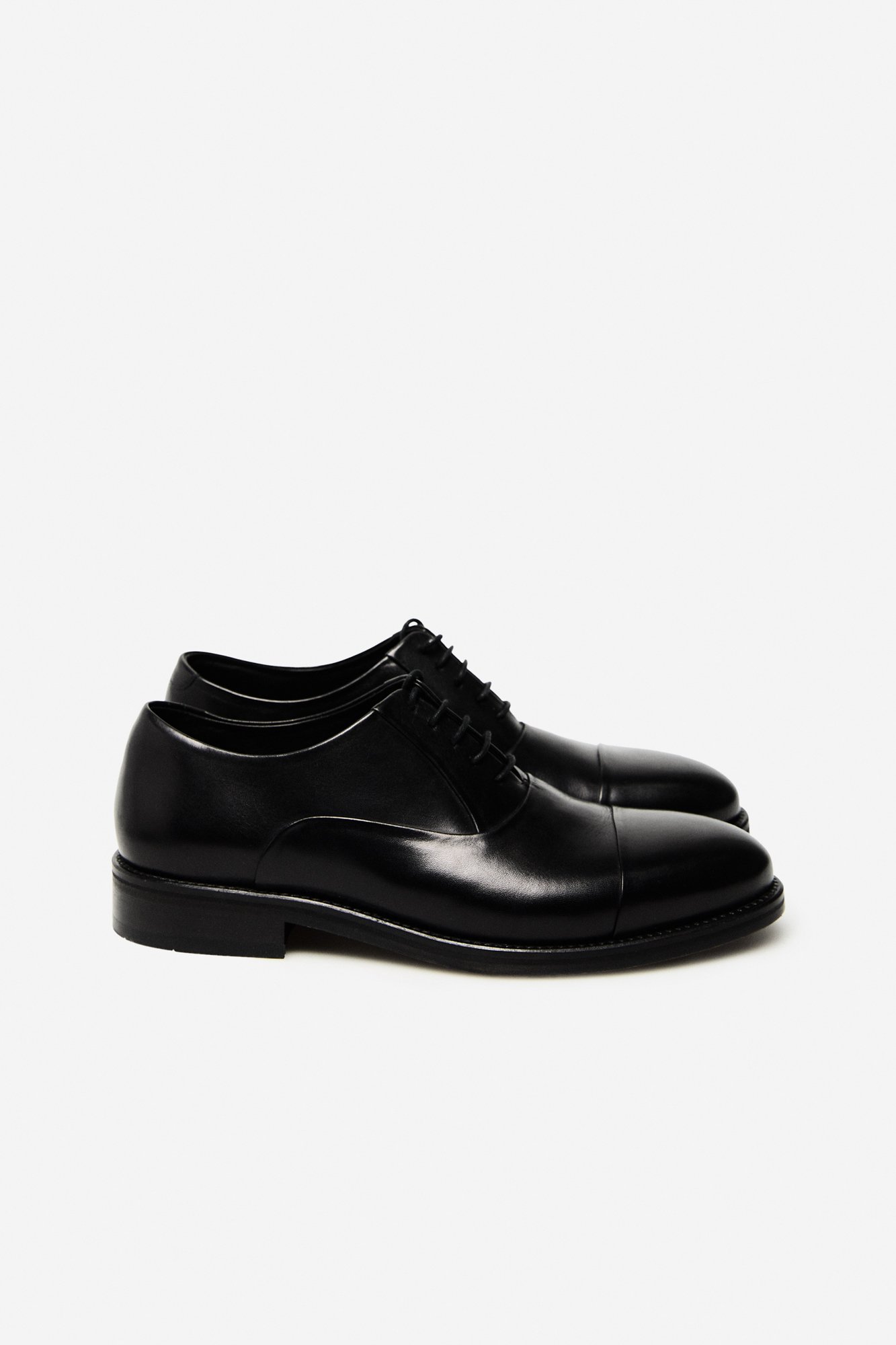 Mens black lace up dress shoes deals