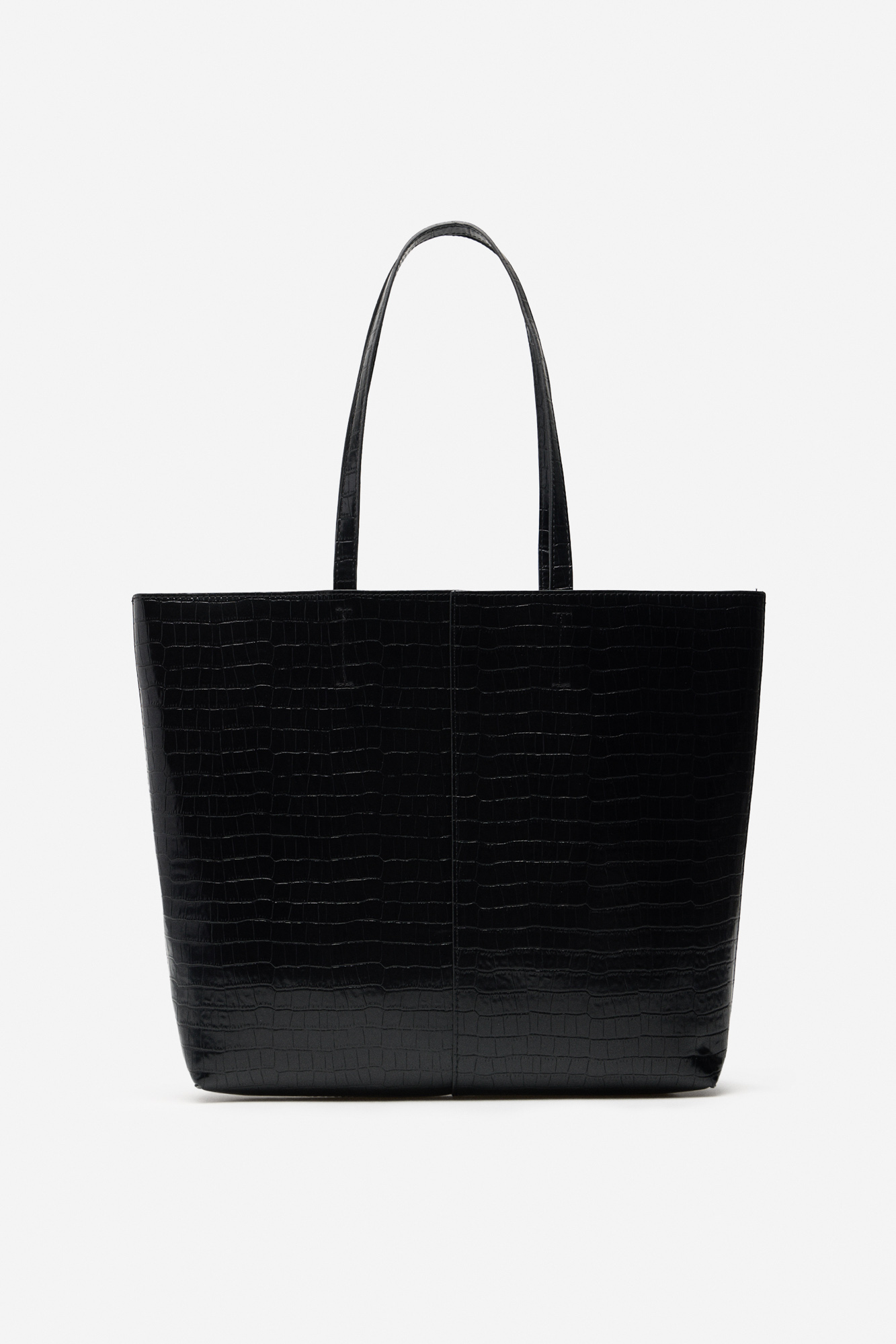 Animal texture shopper bag | Women's bags | Cortefiel