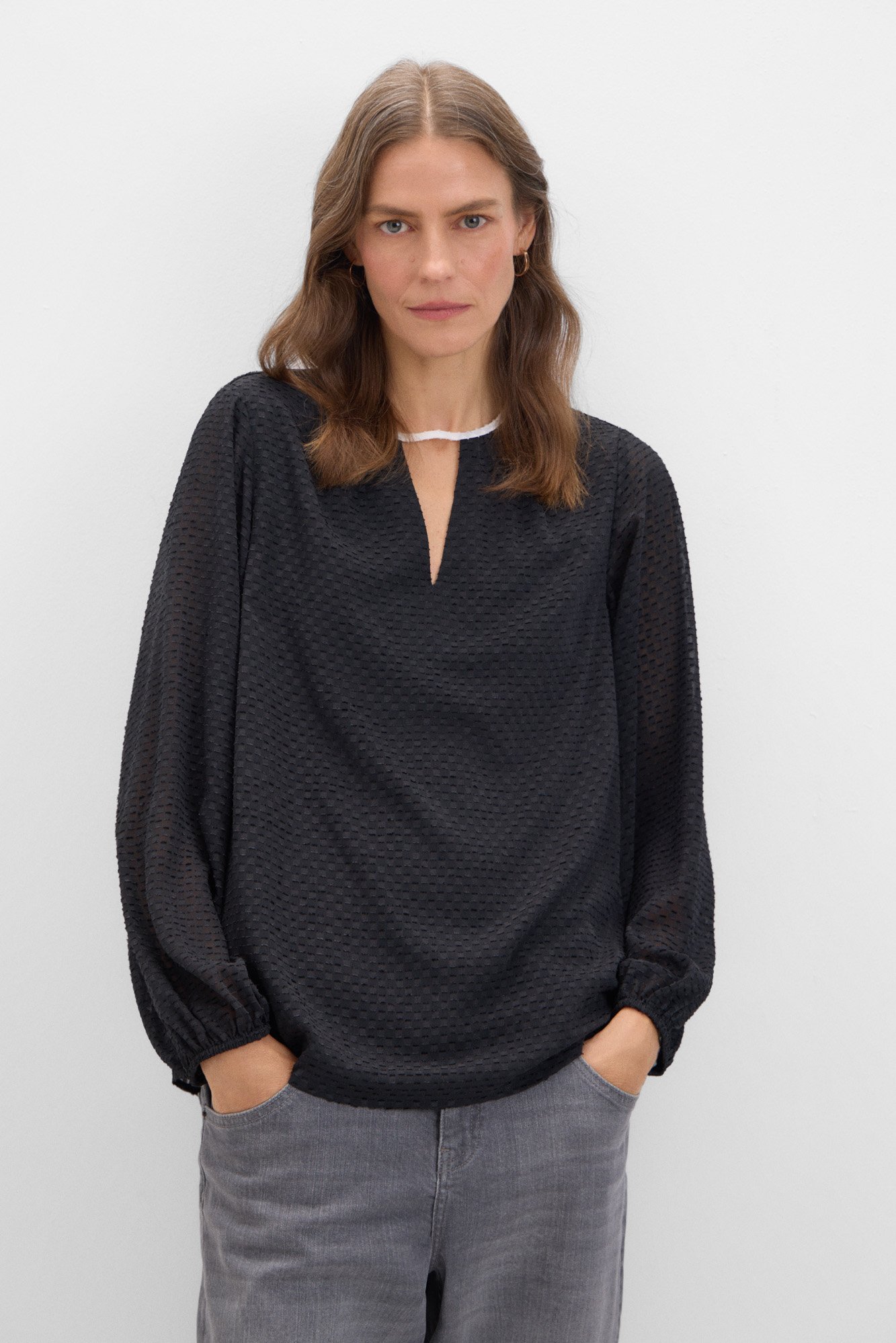 coleccion cortefiel blusas rebajas en cortefiel y pedro del hierro Blusa tejido textura Blusas de mujer Cortefiel