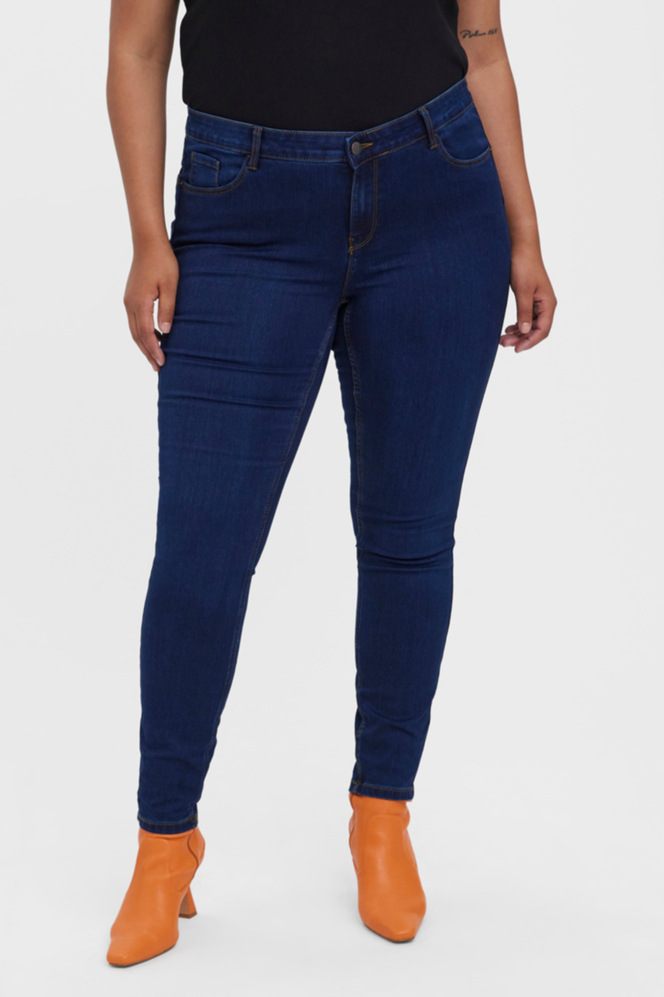 Jeans slim fit Curve Calças de ganga para Mulher Cortefiel