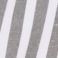 Cortefiel Striped cotton shirt Kaki