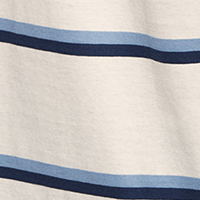 Cortefiel Camiseta de manga corta estampado rayas Royal blue