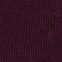 Cortefiel Camisola decote em bico algodão cashmere básico com tip Púrpura