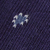 Cortefiel Calcetín de dibujo Azul marino