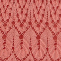 Cortefiel Lace effect jersey-knit top Orange
