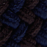 Cortefiel Cinturón trenzado multicolores Azul marino