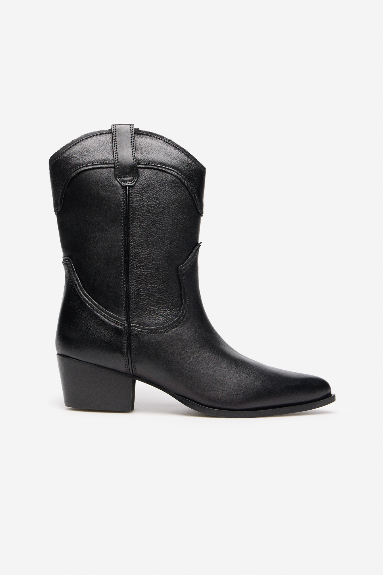 Bota cowboy piel | Botas de Mujer | Cortefiel