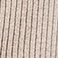 Cortefiel Long ribbed tricot dress Gray