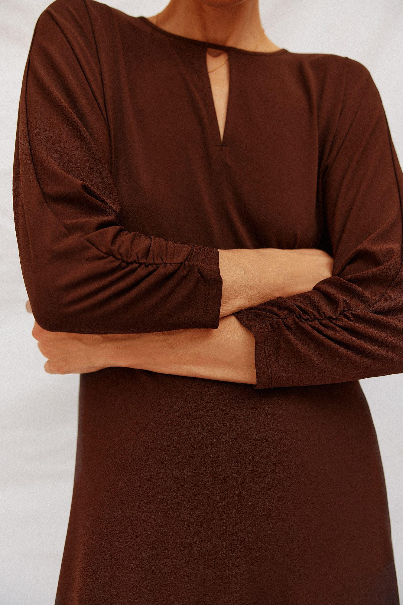 Flowing printed dress Women's dresses Cortefiel