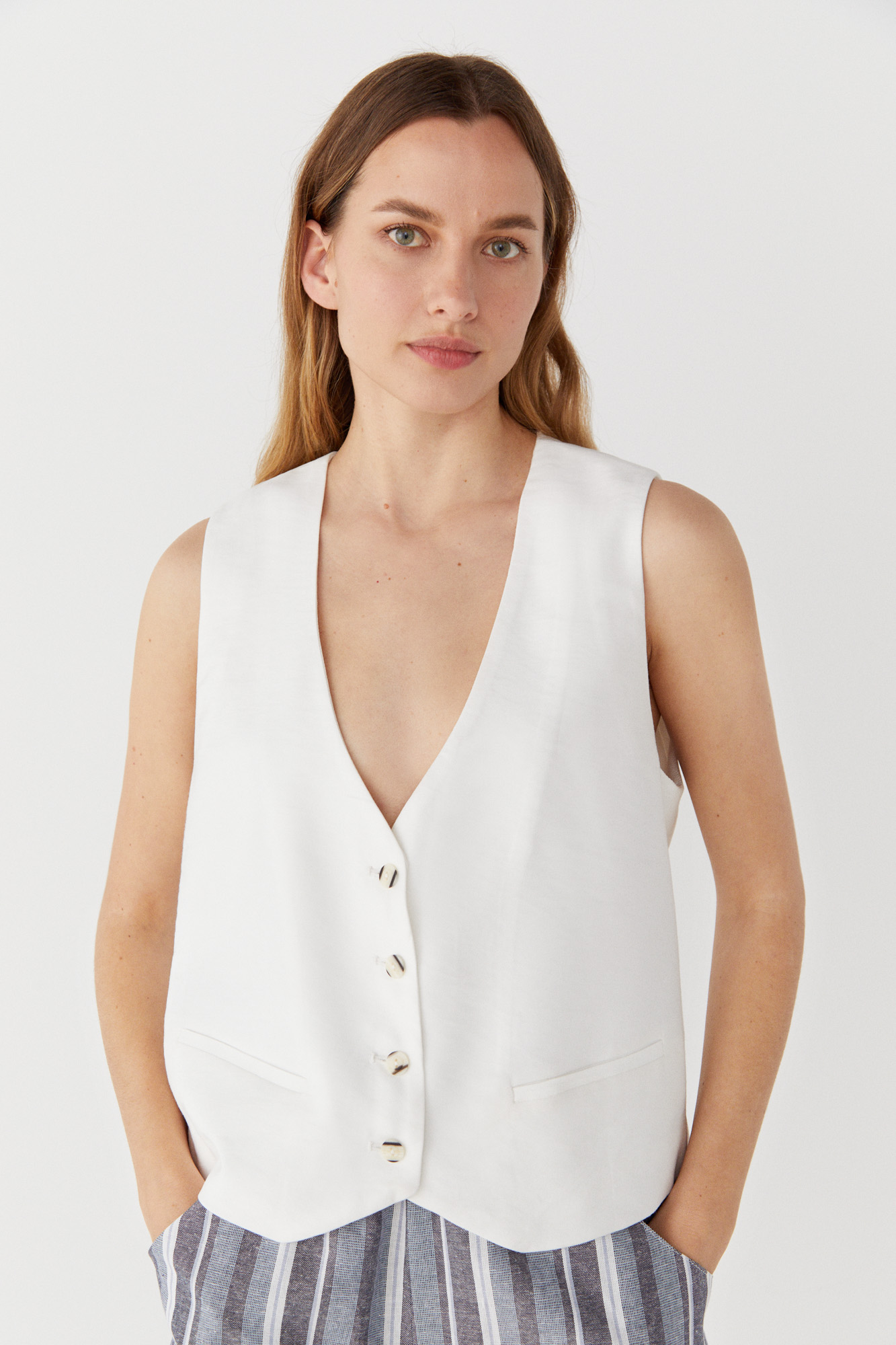 Chaleco de vestir Chalecos de mujer Cortefiel