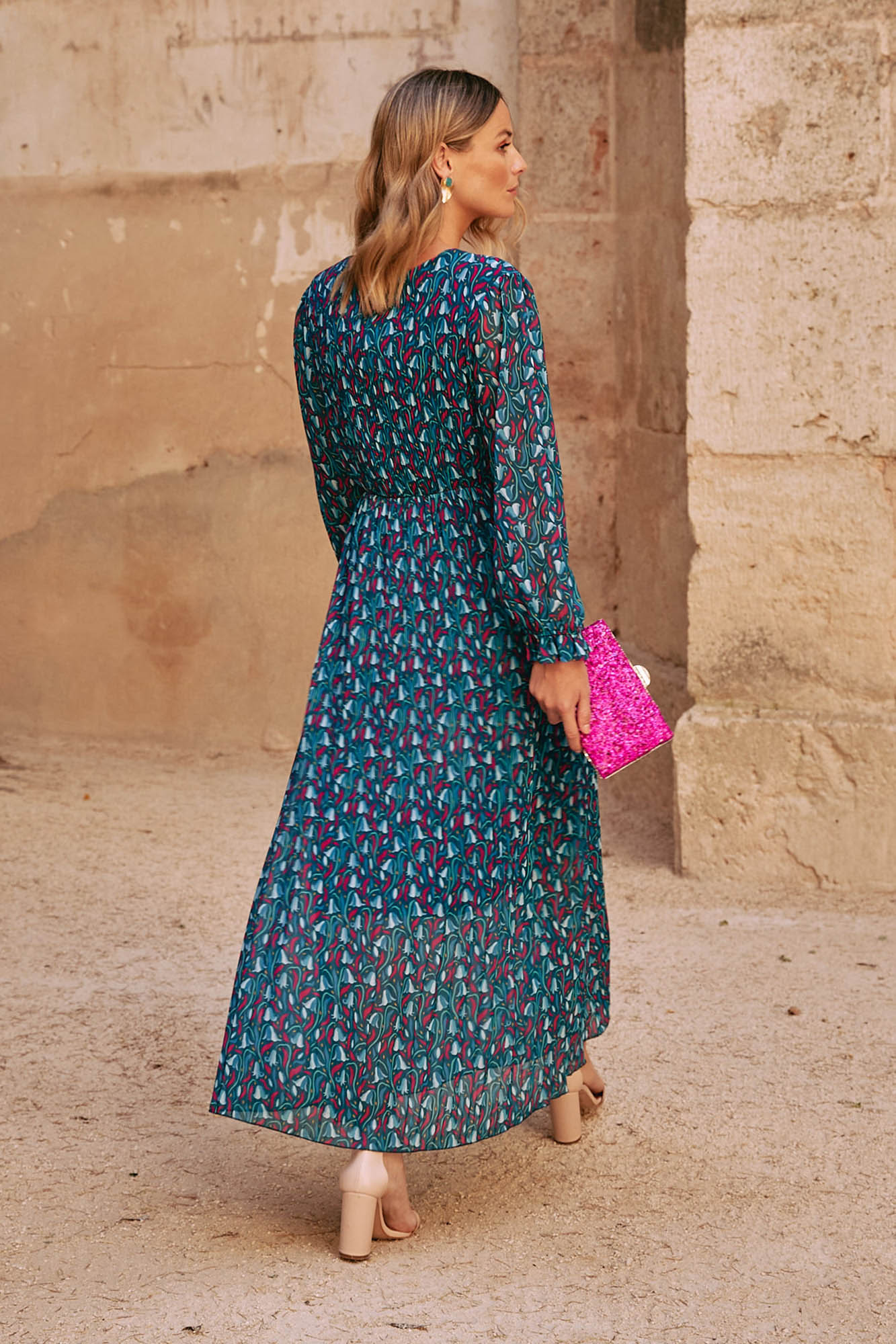 Vestido Midi Ropa Dolores Promesas Vestido DOLORES PROMESAS De