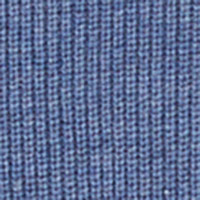 Cortefiel Jersey cuello caja algodón torzal Azul