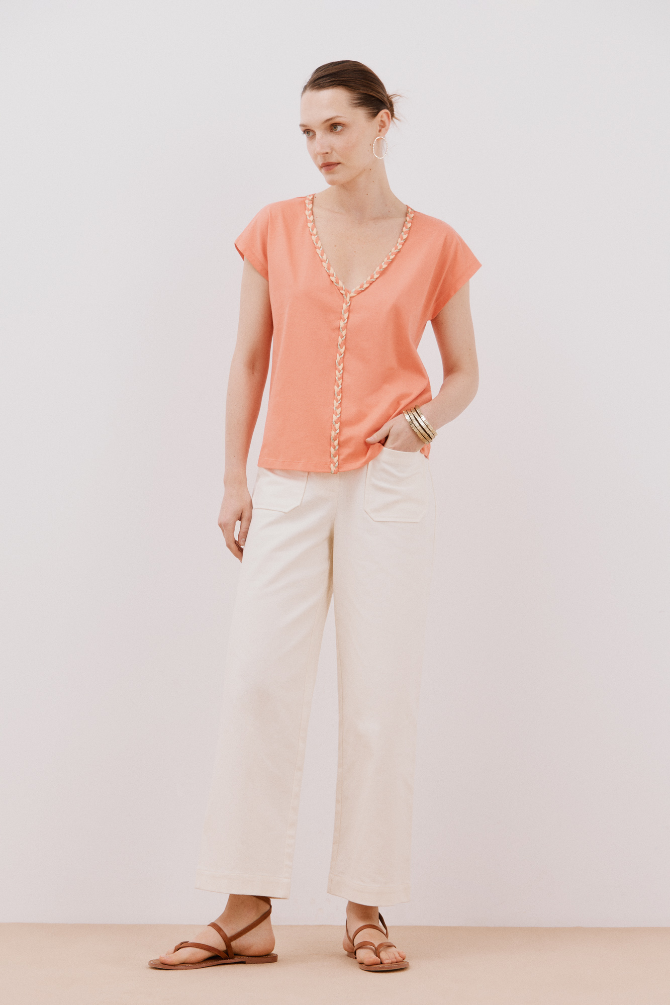 Blusas Camisetas Slow Love Cortefiel Cortefiel Sara Carbonero E