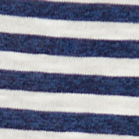 Cortefiel Striped T-shirt Navy