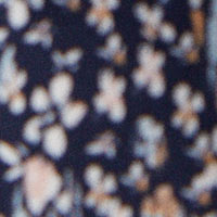 Cortefiel Fluid jersey-knit top Printed blue