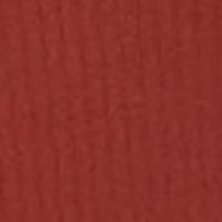 Cortefiel Ribbed gathered t-shirt Red