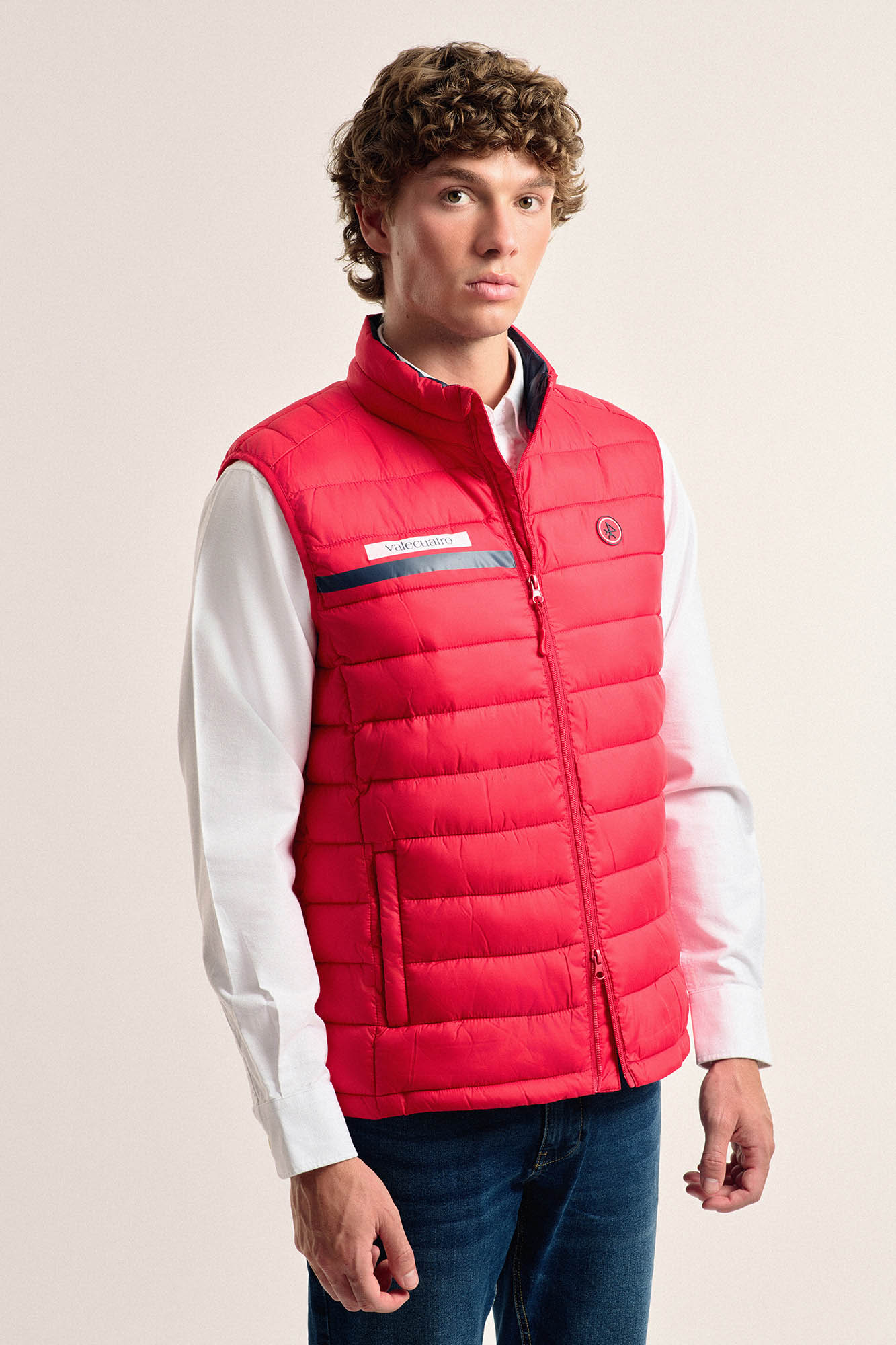 Plumas Chalecos Acolchados Hombre Cortefiel Husky Chaleco De