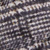 Cortefiel Abrigo plumífero largo Estampado gris