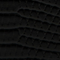 Cortefiel Essential twisted buckle belt Black