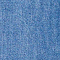 Cortefiel Embroidered short denim dress Royal blue