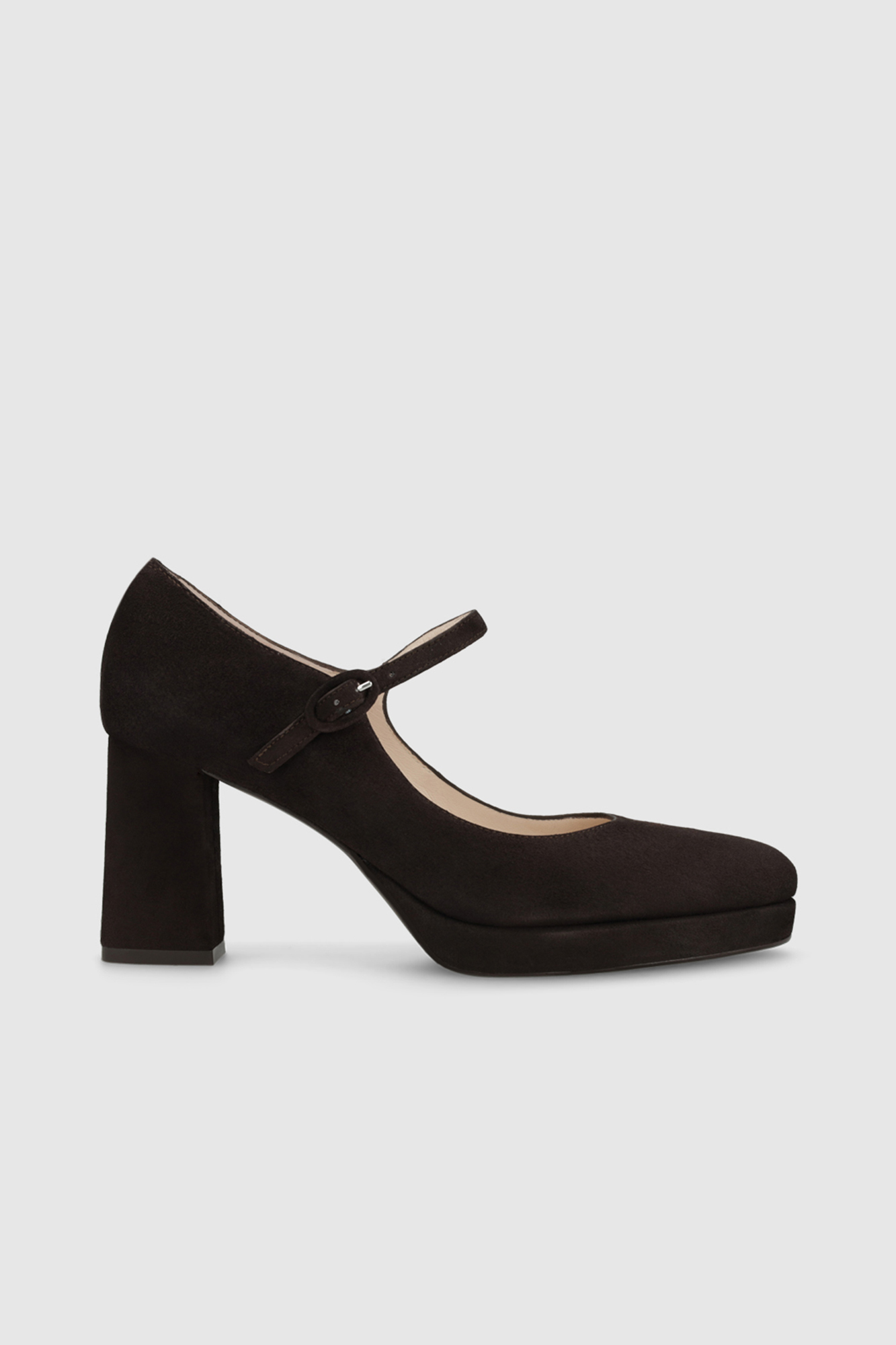 Black suede outlet mary jane pumps