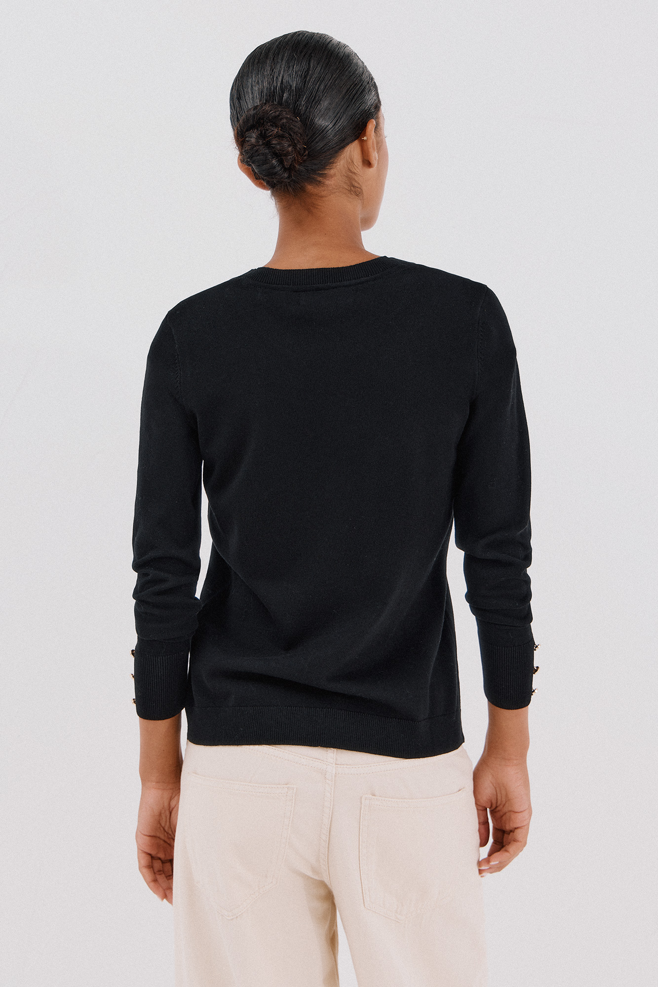 Jersey manga larga Women's jumpers and cardigans Cortefiel