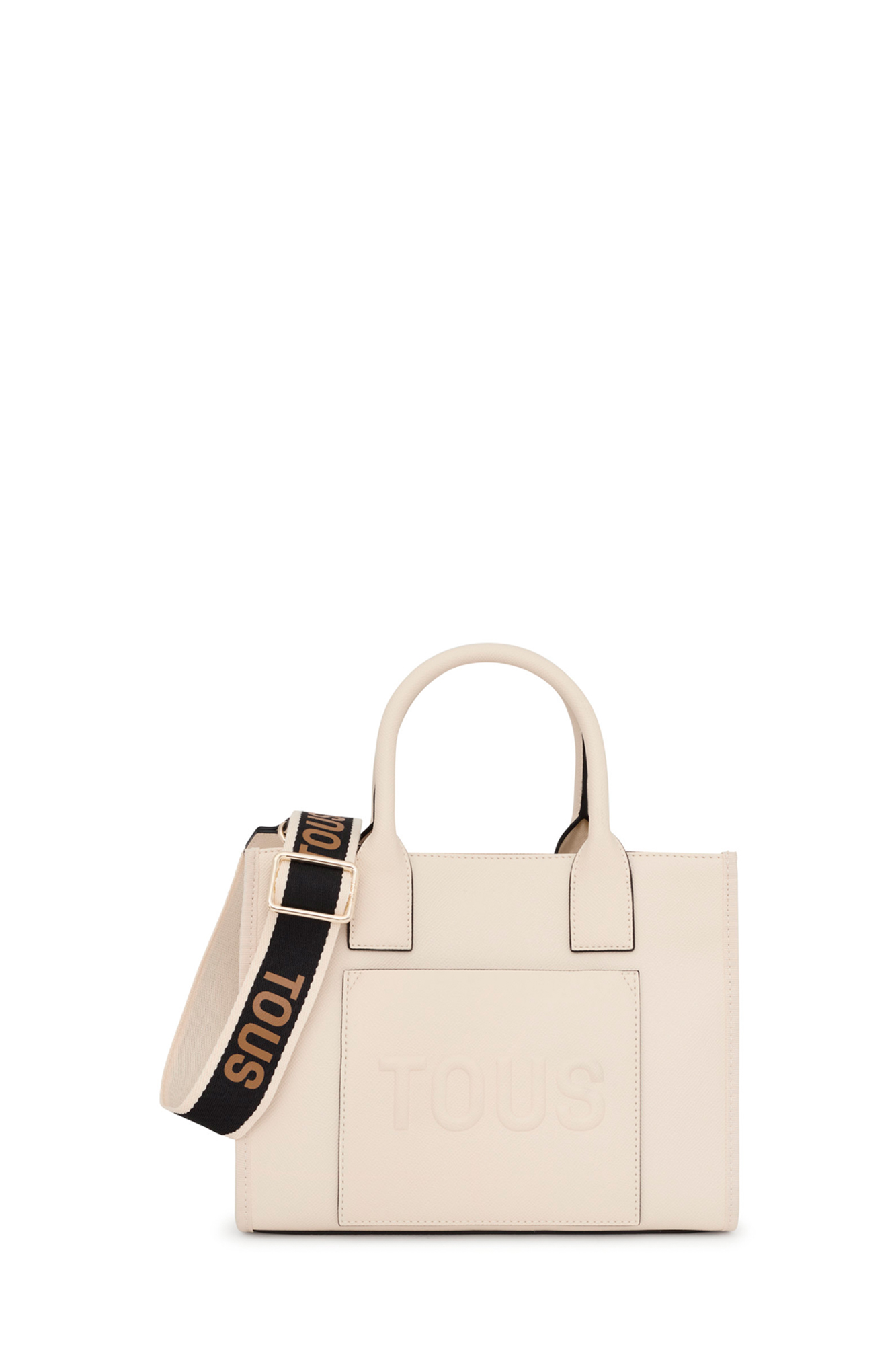 Shopping mediano Amaya marfil TOUS La Rue Bolsos de mujer