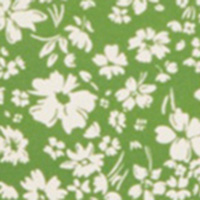 Cortefiel Printed women's swimsuit Pistachio green