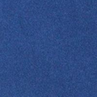 Cortefiel Plain short-sleeved linen shirt Royal blue
