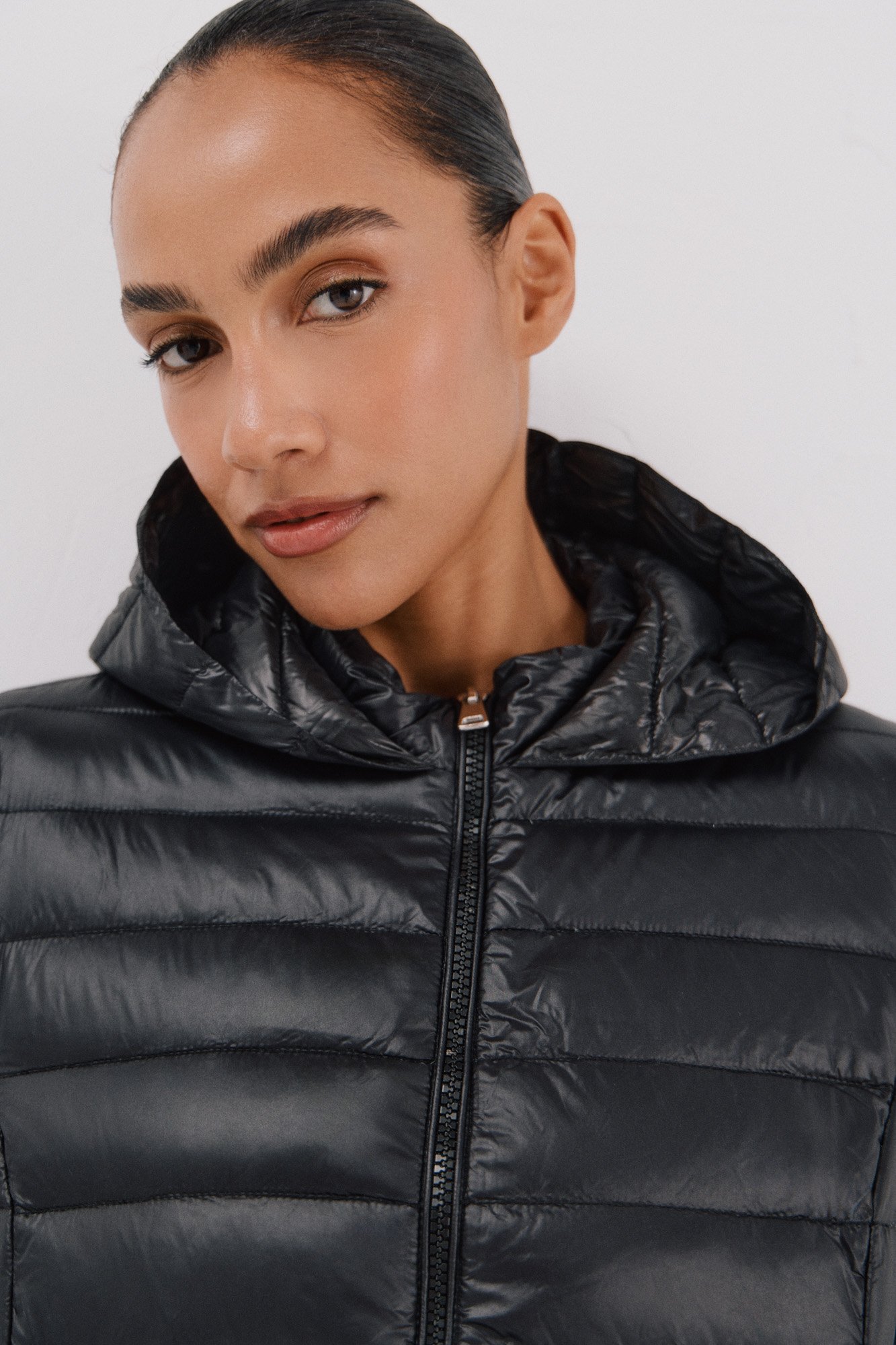 Abrigo largo plumas Abrigos y parkas de mujer Cortefiel