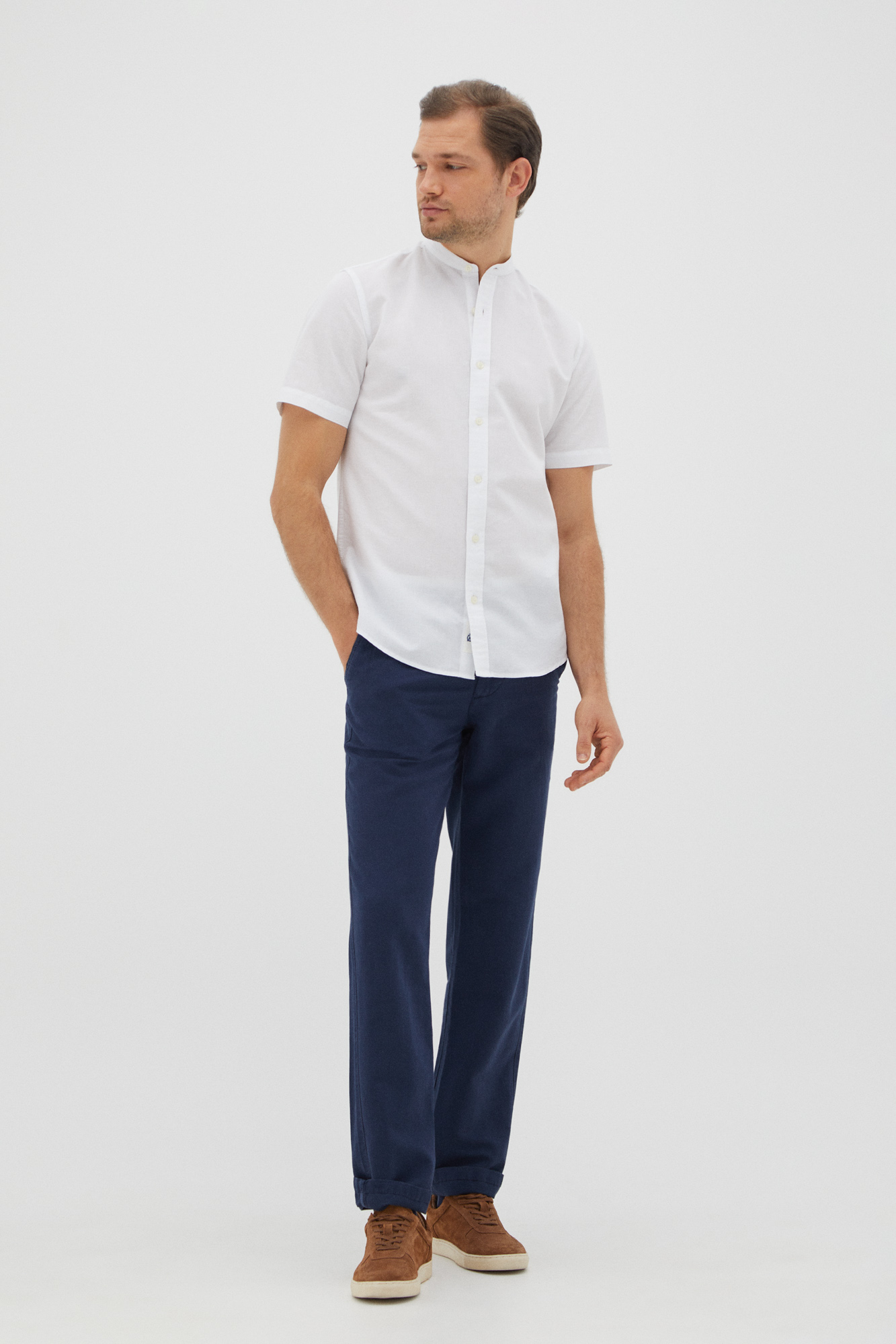 Pantalón 100% Lino Regular Fit Gris Hombre | Trajes Cortefiel ~ Tienda  Contaplus