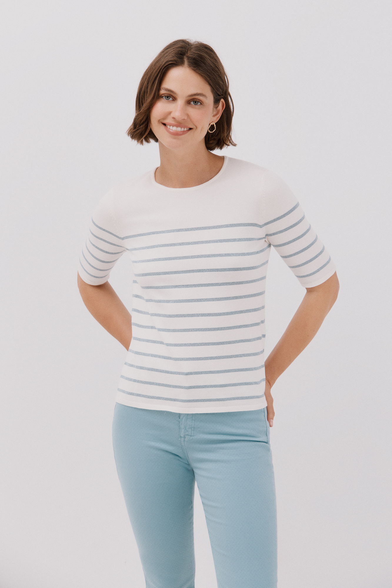 Jersey manga corta Jerséis y cárdigans de mujer Cortefiel