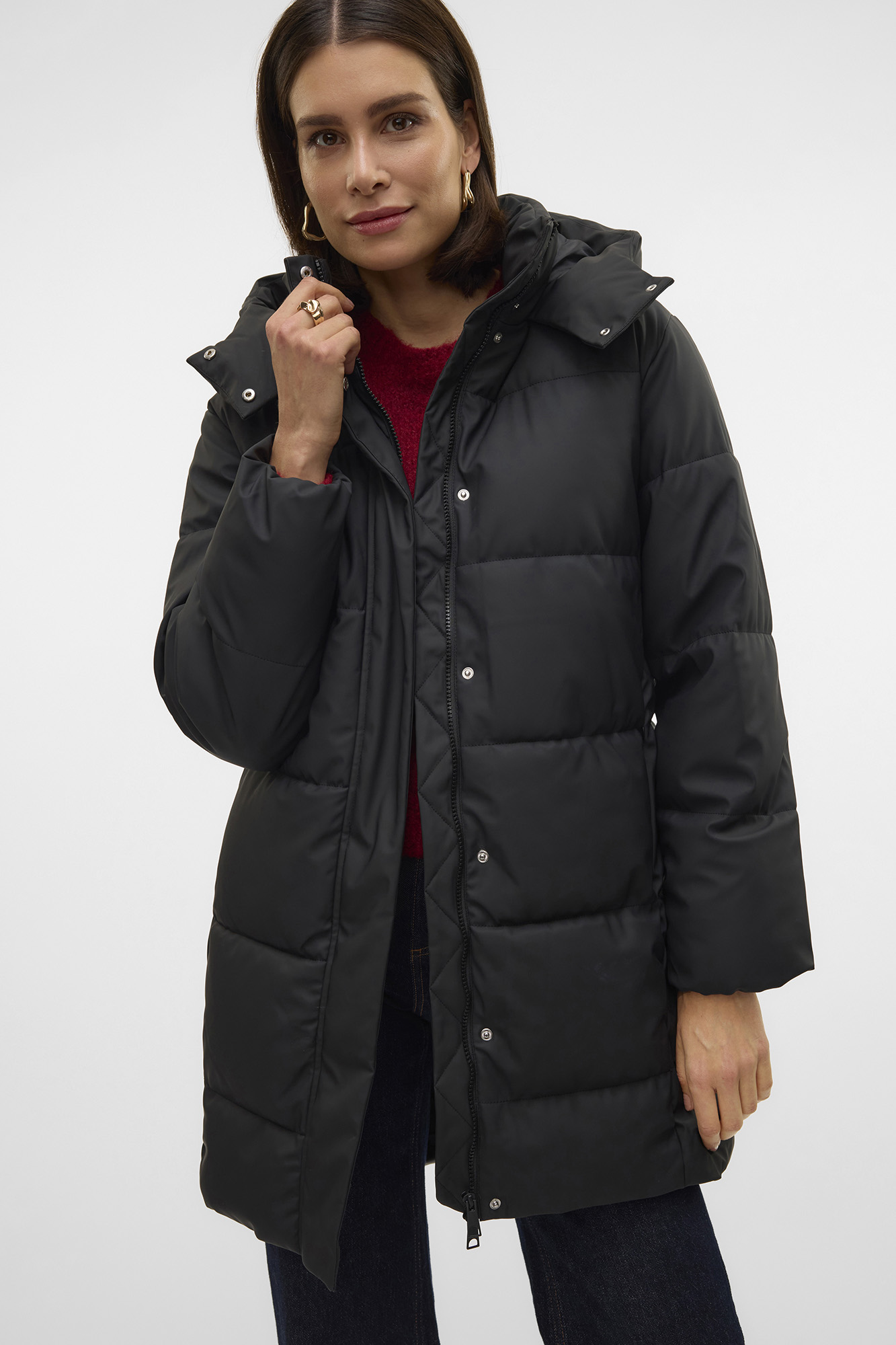 Springfield Chaqueton Acolchado Mujer Abrigo Acolchado Americanas