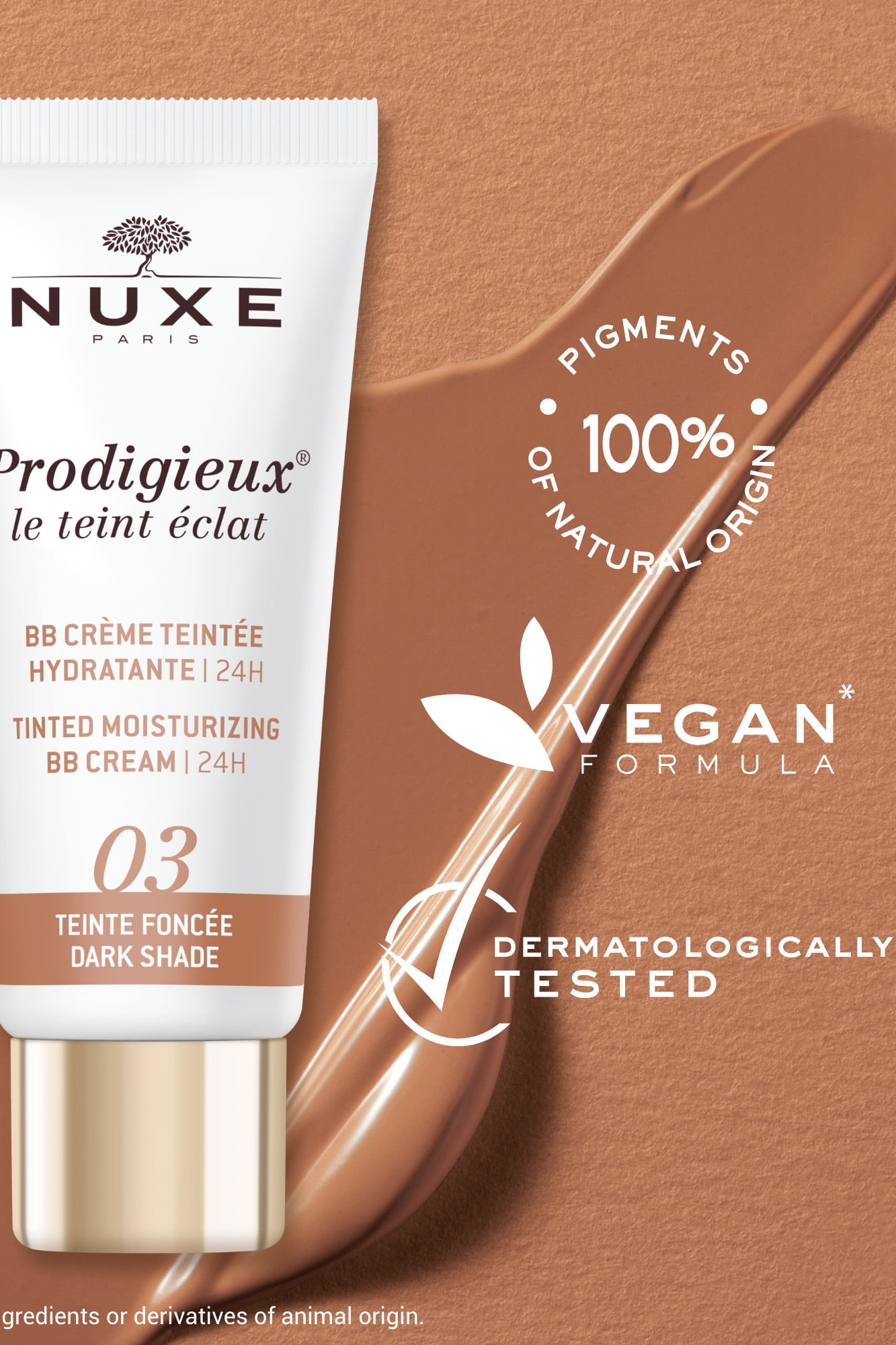BB Crème Biguine 5 En 1 Teinté SPF20 - Teinte 03 Beige Halé Doré - 30ml Neuf