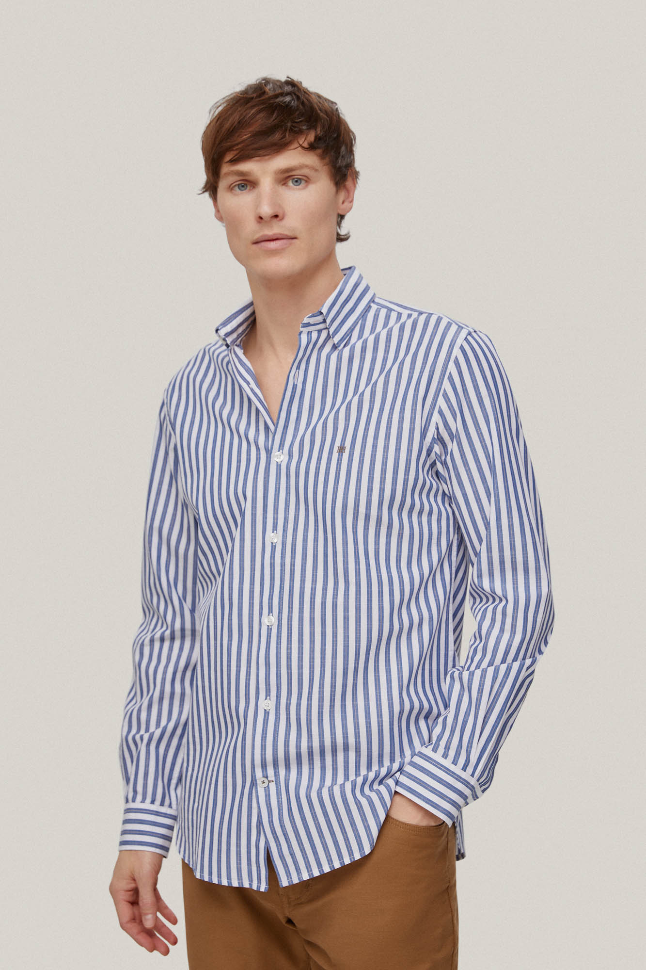 Camisa Rayas Cortefiel Pedro Del Hierro Camisas Camisa Rayas