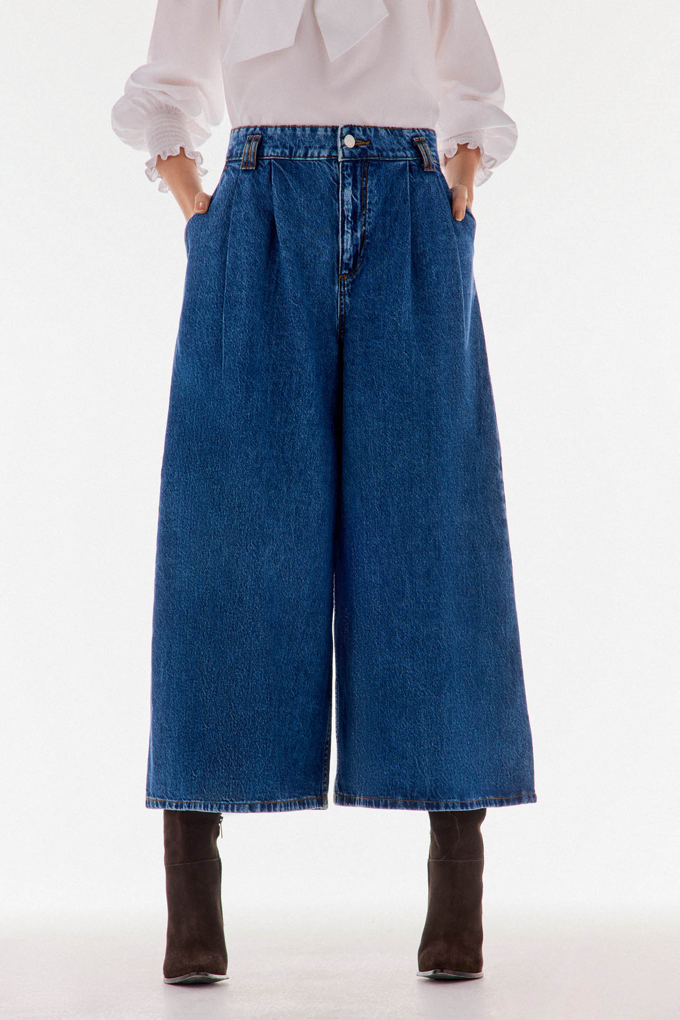 Super wide-leg jeans Women's jeans Cortefiel