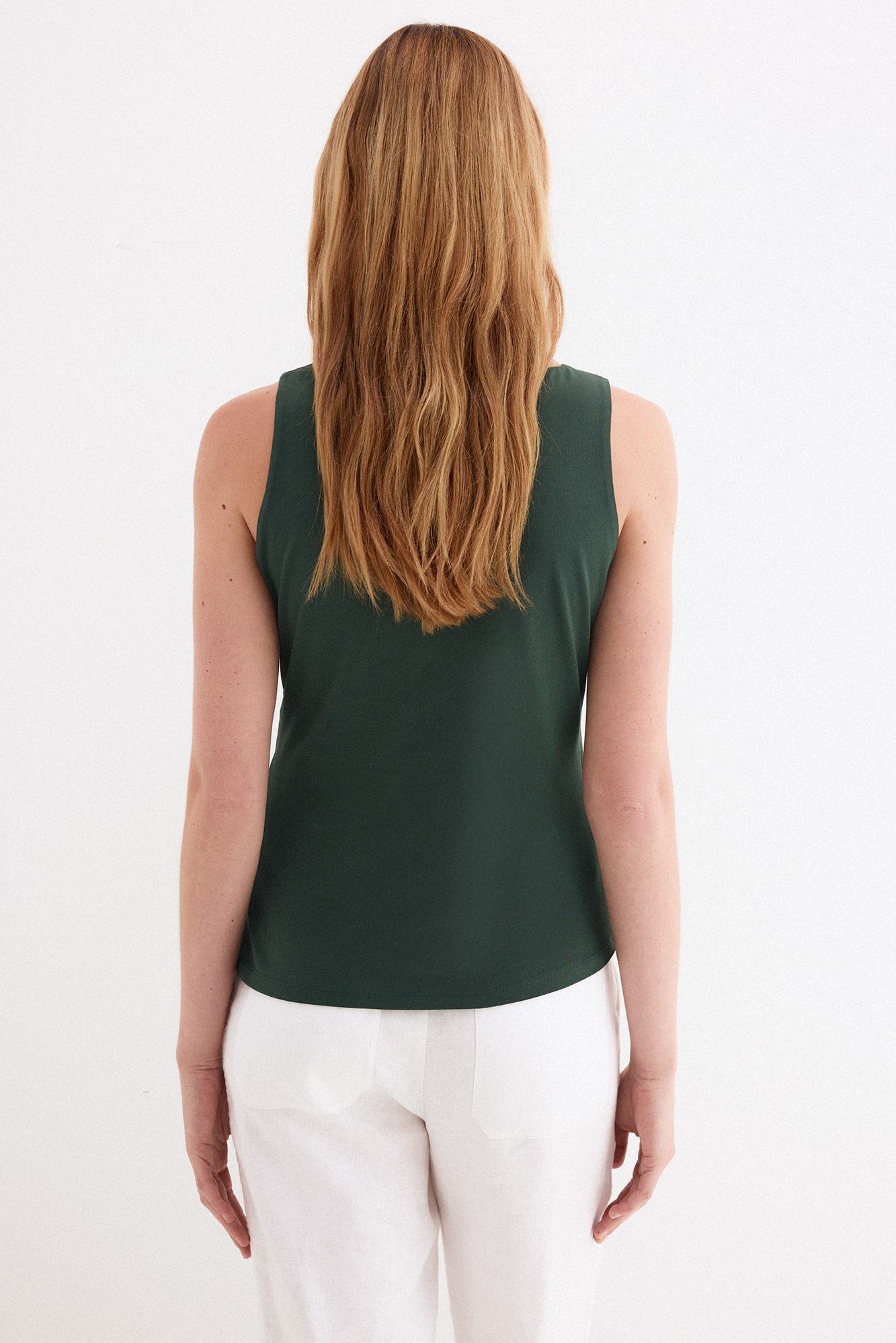 Asymmetric hem lace T-shirt | Women's T-shirts and polo shirts