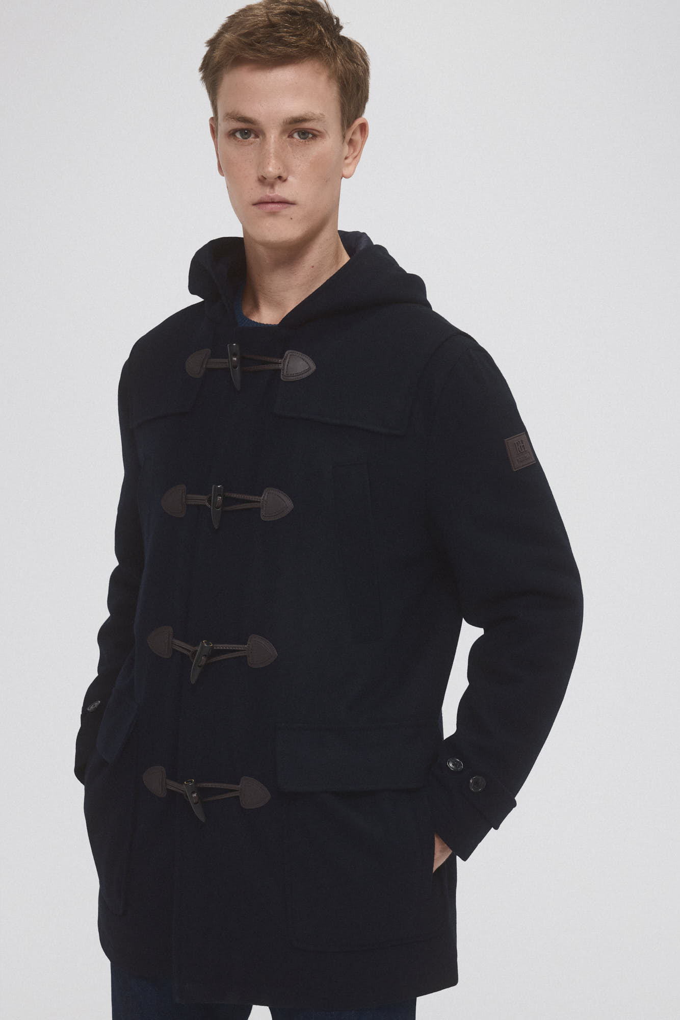 SUGARHILL / CORDED DUFFLE COAT (BLUE) SUGARHILL 22AW CORDED