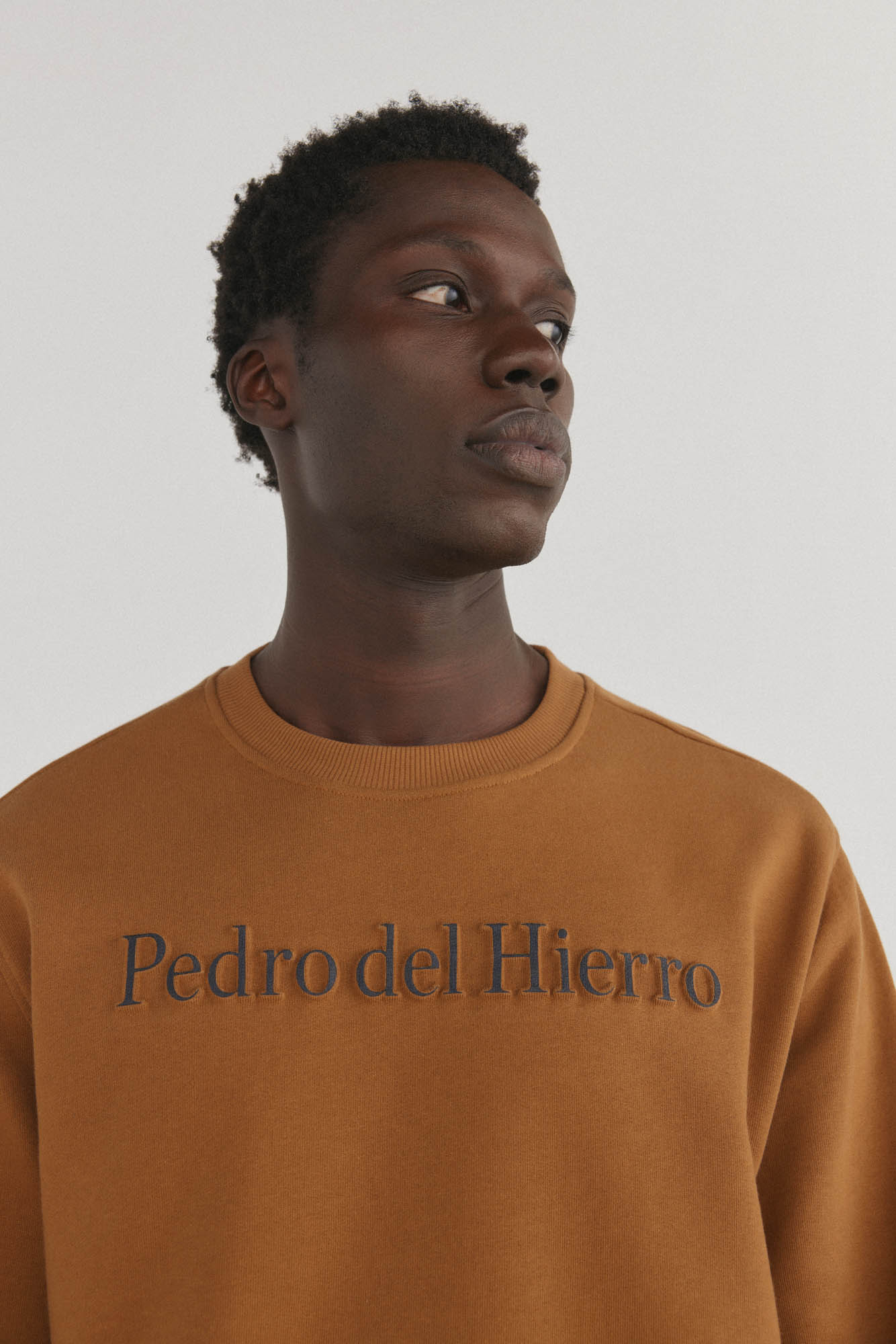 Logo Cuello Sudaderas Pedro Del Hierro Hombre Sudaderas Hombre