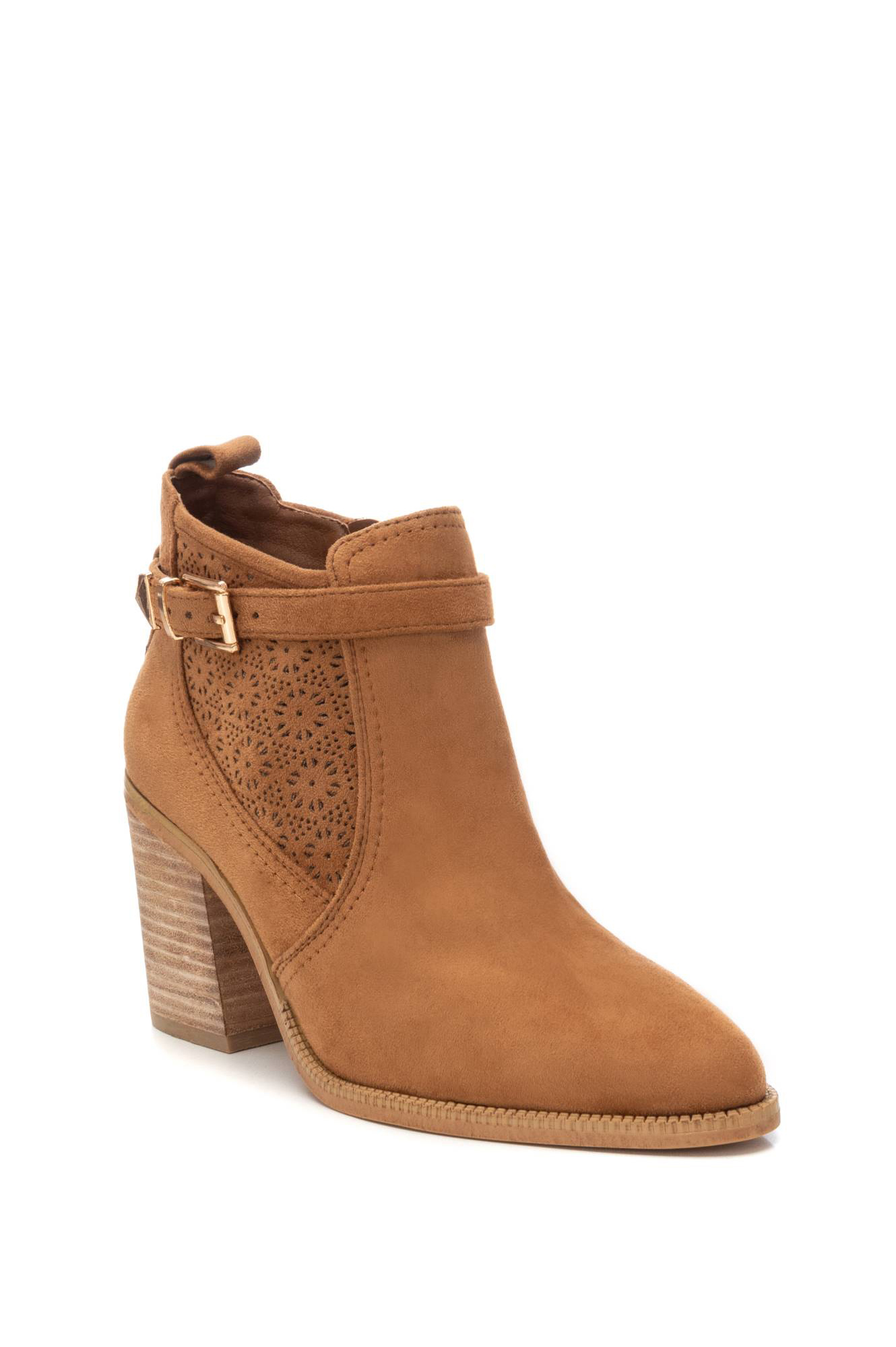 Camurça Bota Feminina Curta Bota Feminina Cano Curto Camurça Via