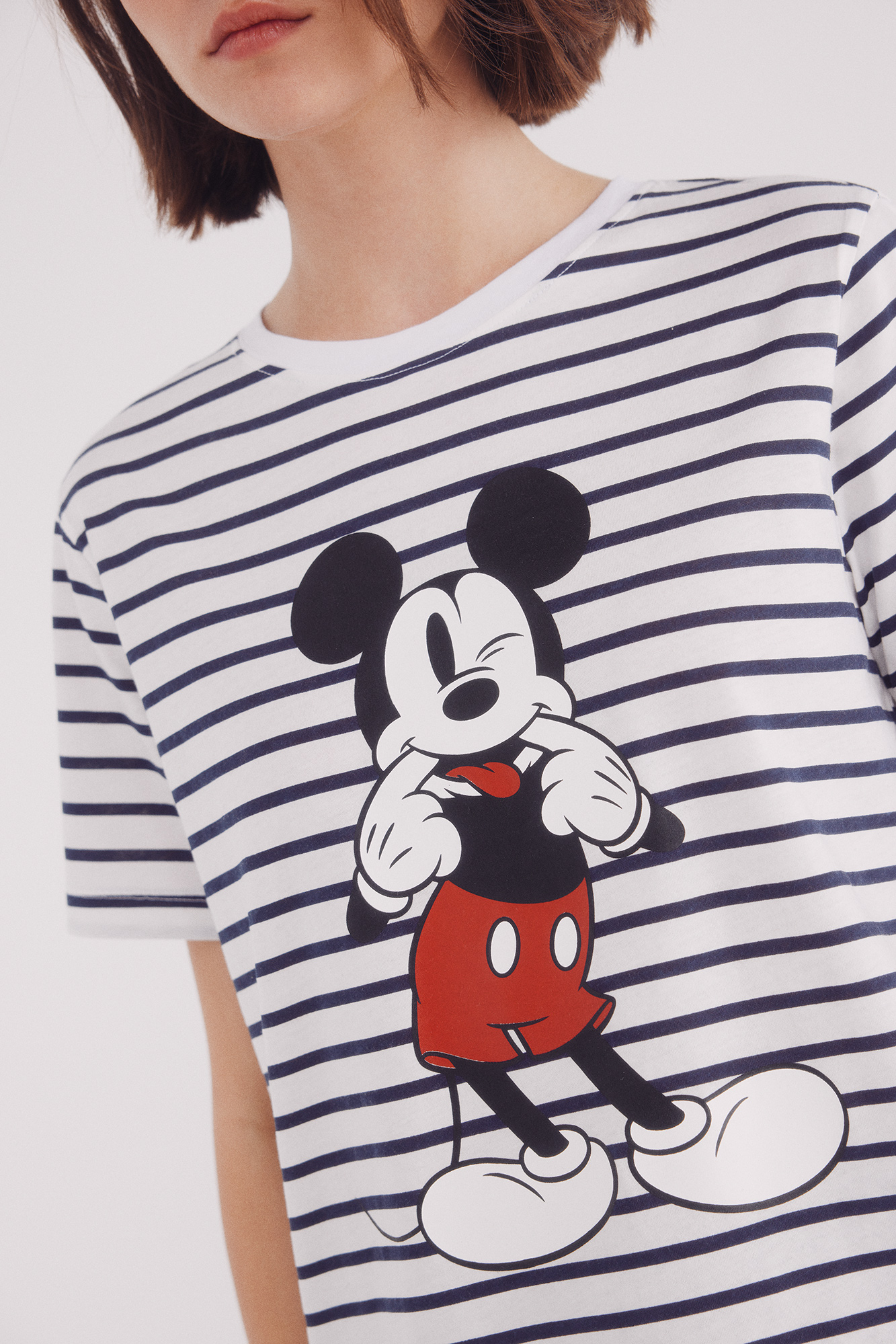 Camiseta gráfica do Mickey Mouse Mid Season Sale Cortefiel