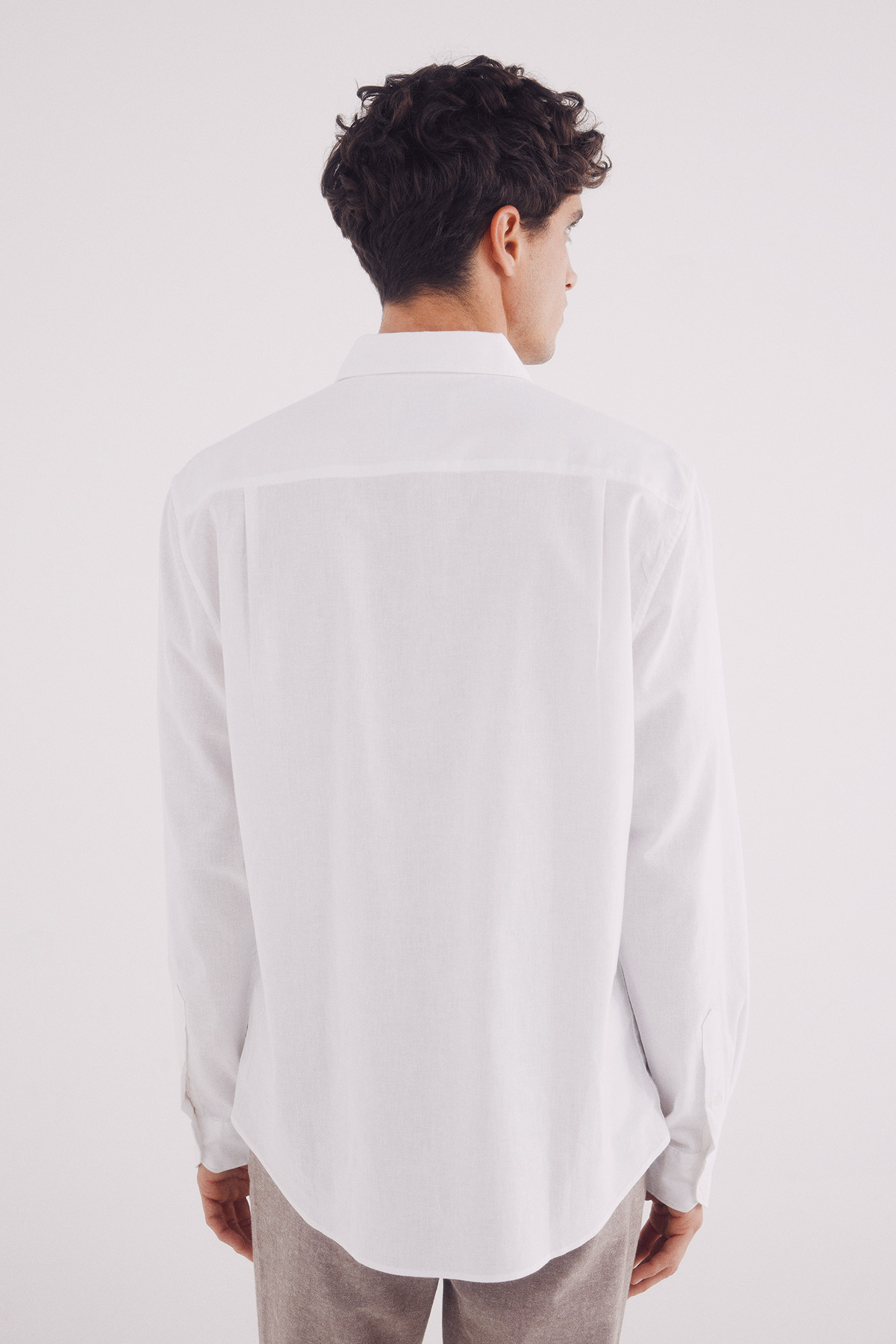Springfield Camicia Uomo In Cotone - Abito Casual Chic - Vestibilità Comfort, Dettagli Curati