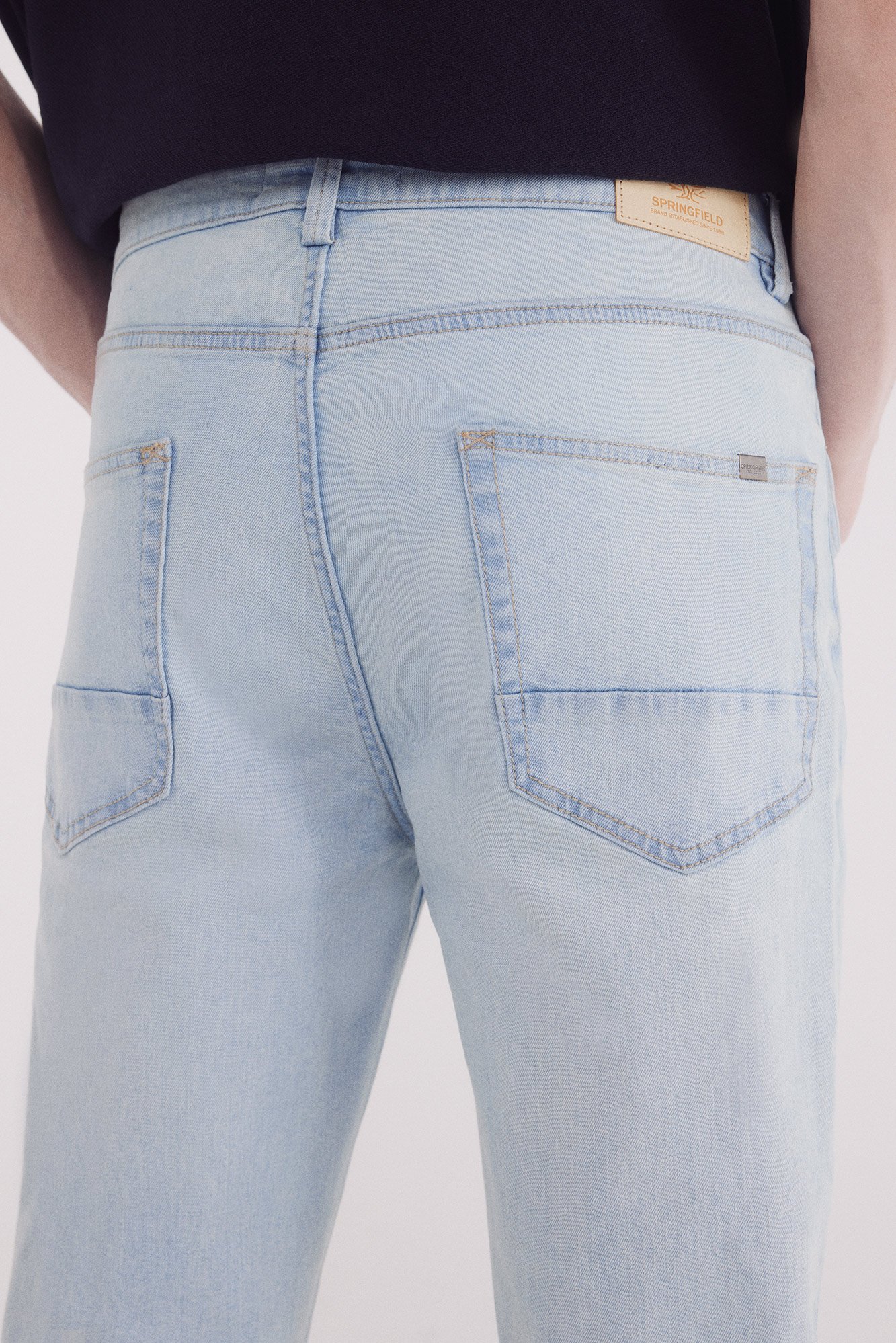 Fifty Factory Pantalones Push Up Springfield Skinny Fit Jeans - Main Image