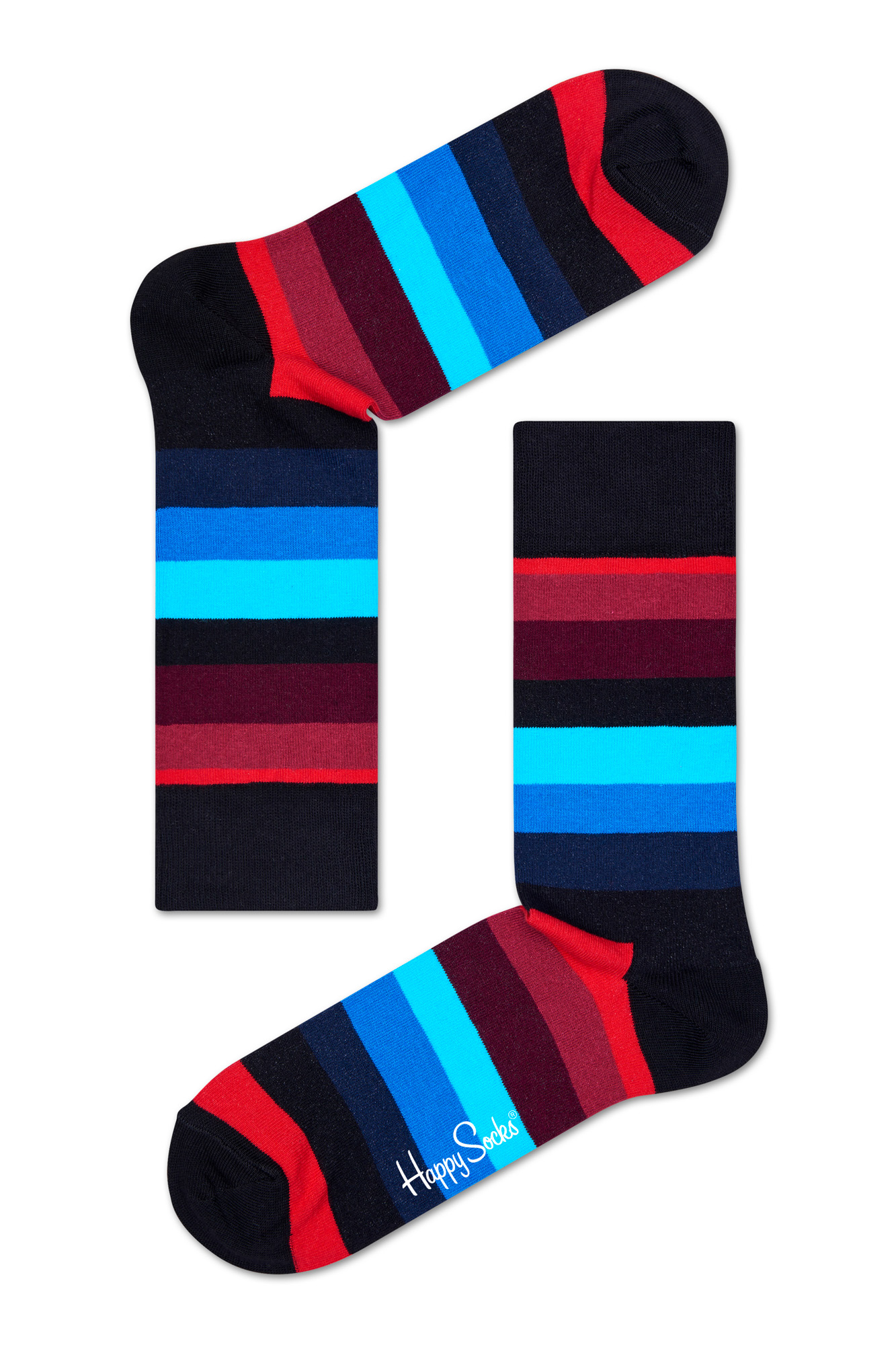 Calcetines A Rayas Para Mujer, Medias De Tubo Medio De Color Sólido, Estilo Retro Harajuku
