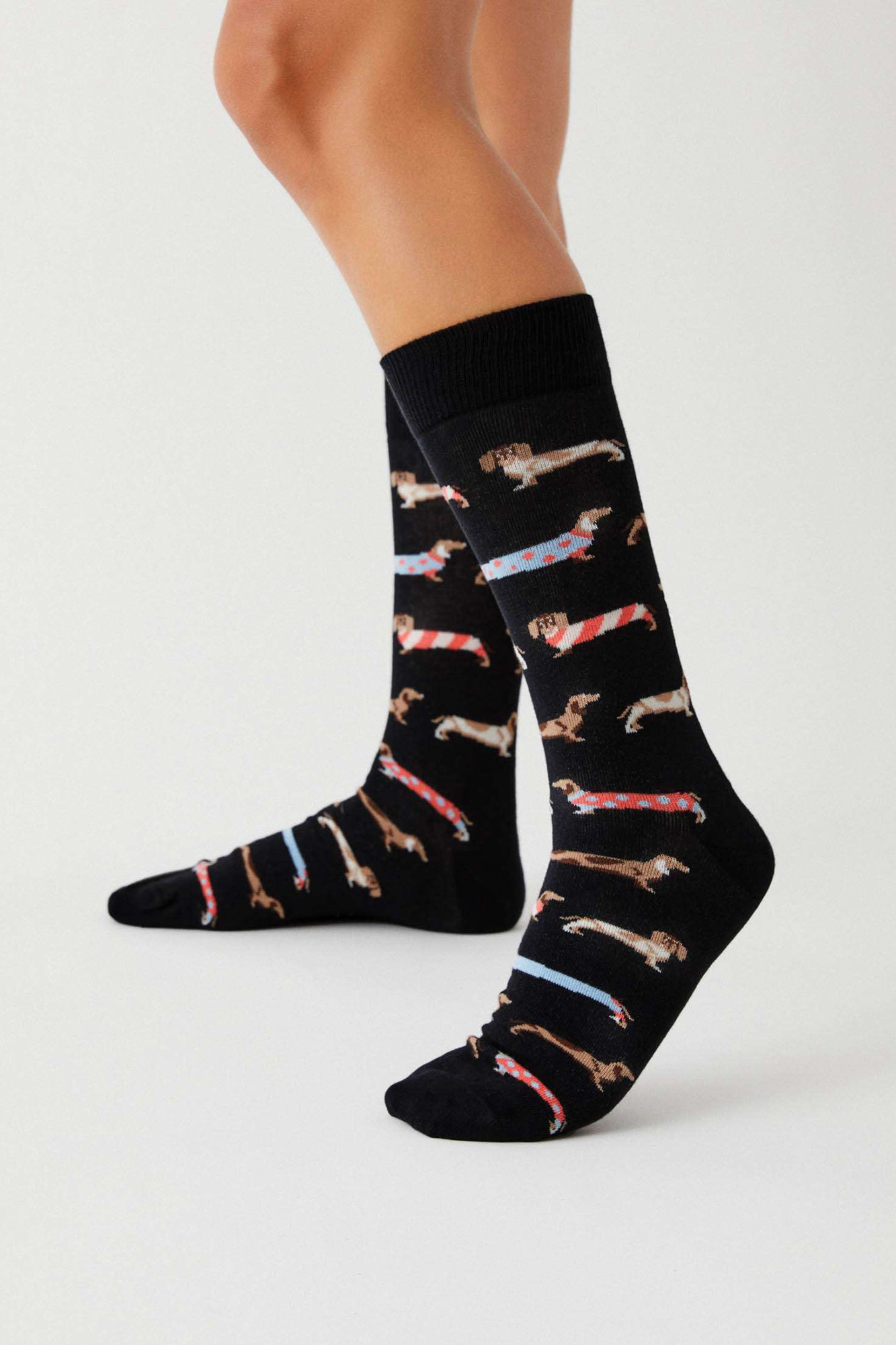 Calcetines De Algodón Specialized Socks Color Negro Afelpados