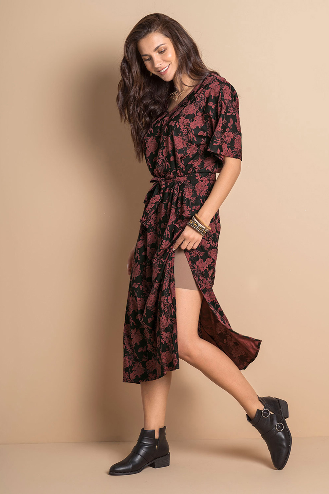 Short de control moderado aspecto invisible con fajón